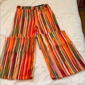 Fashion nova rainbow bell bottoms